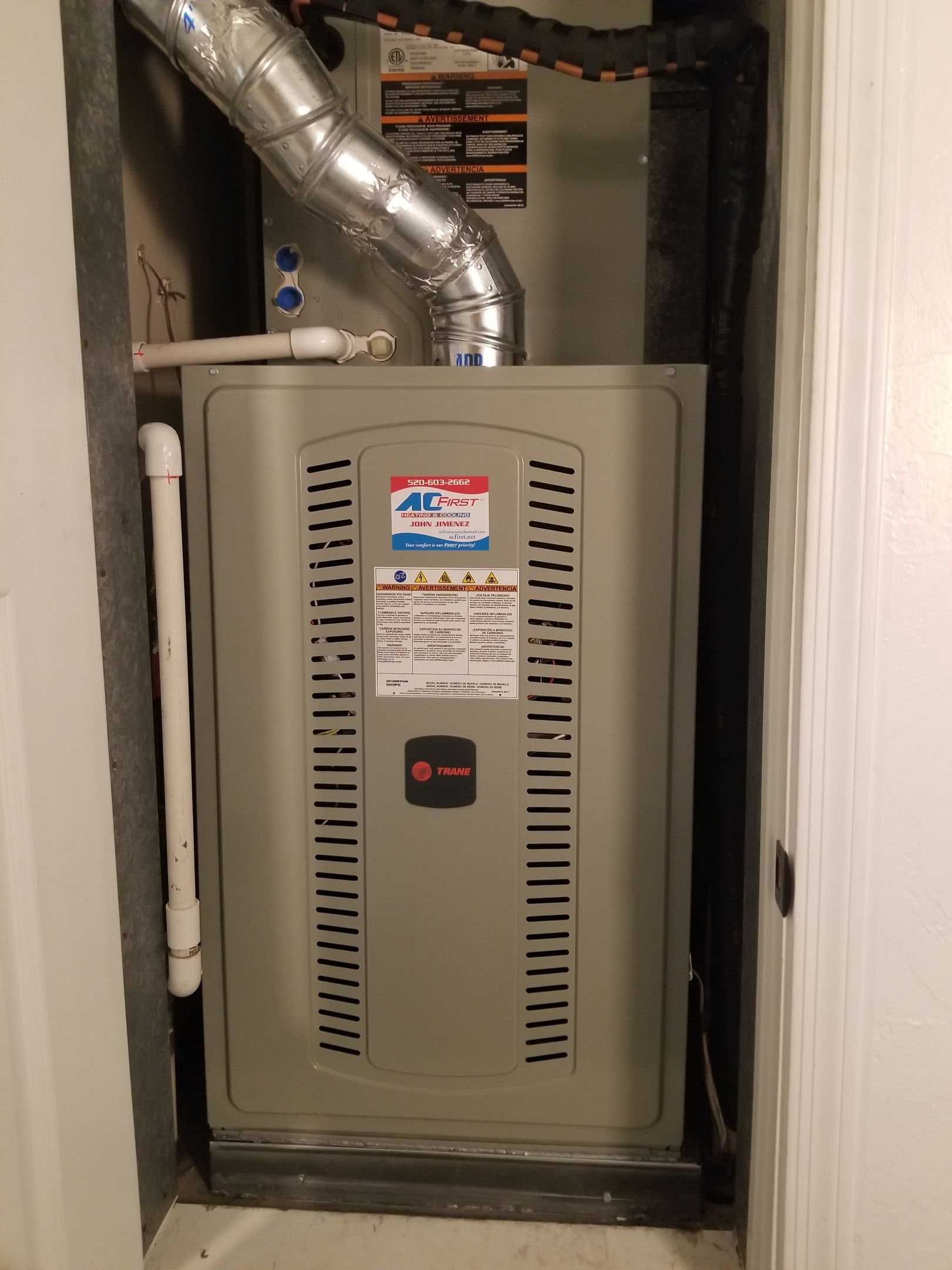 HVAC System — Tucson, AZ — A C First Inc