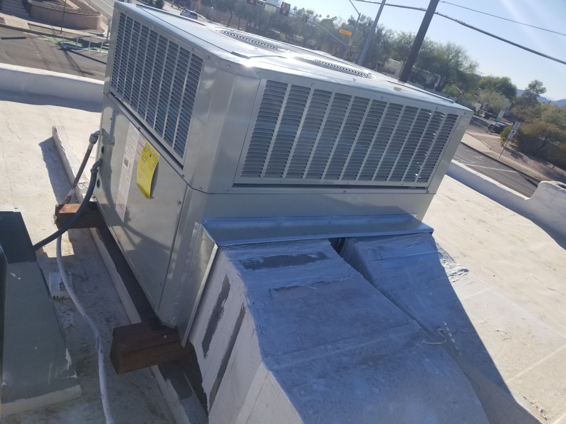 Commercial Rooftop HVAC Unit — Tucson, AZ — A C First Inc