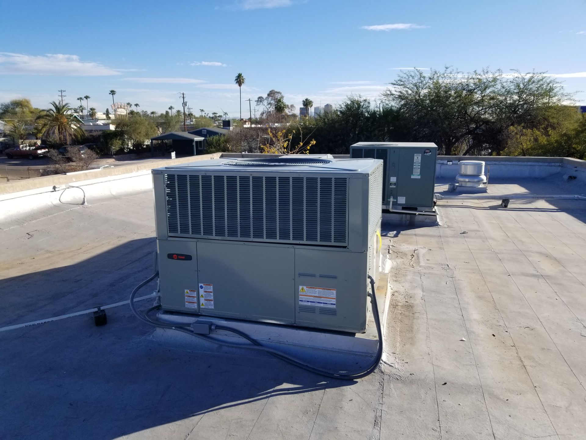 Commercial Rooftop HVAC Unit — Tucson, AZ — A C First Inc
