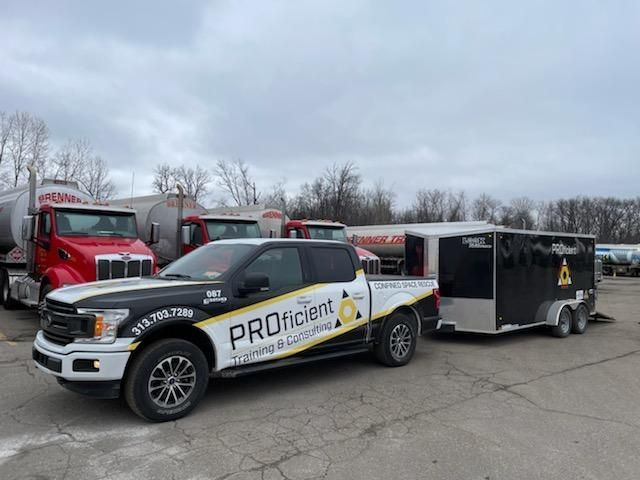 Proficient TC truck ready to go to a Confined Space Rescue operation.
