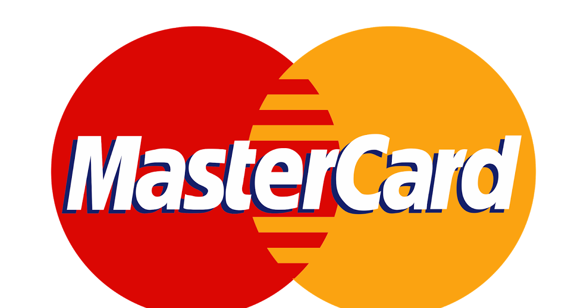 A red and orange mastercard logo on a white background