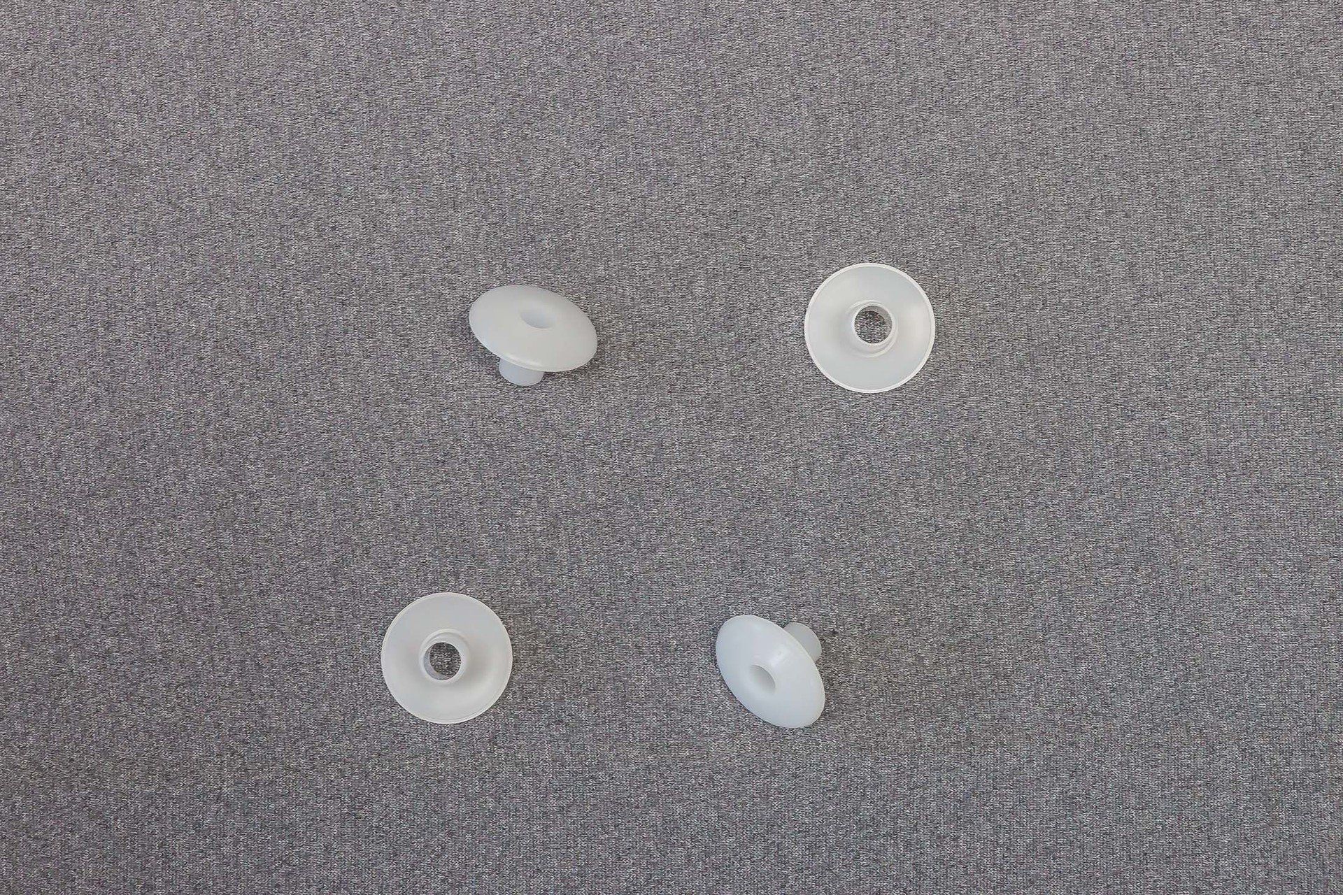 componenti plastici per viti di bagno