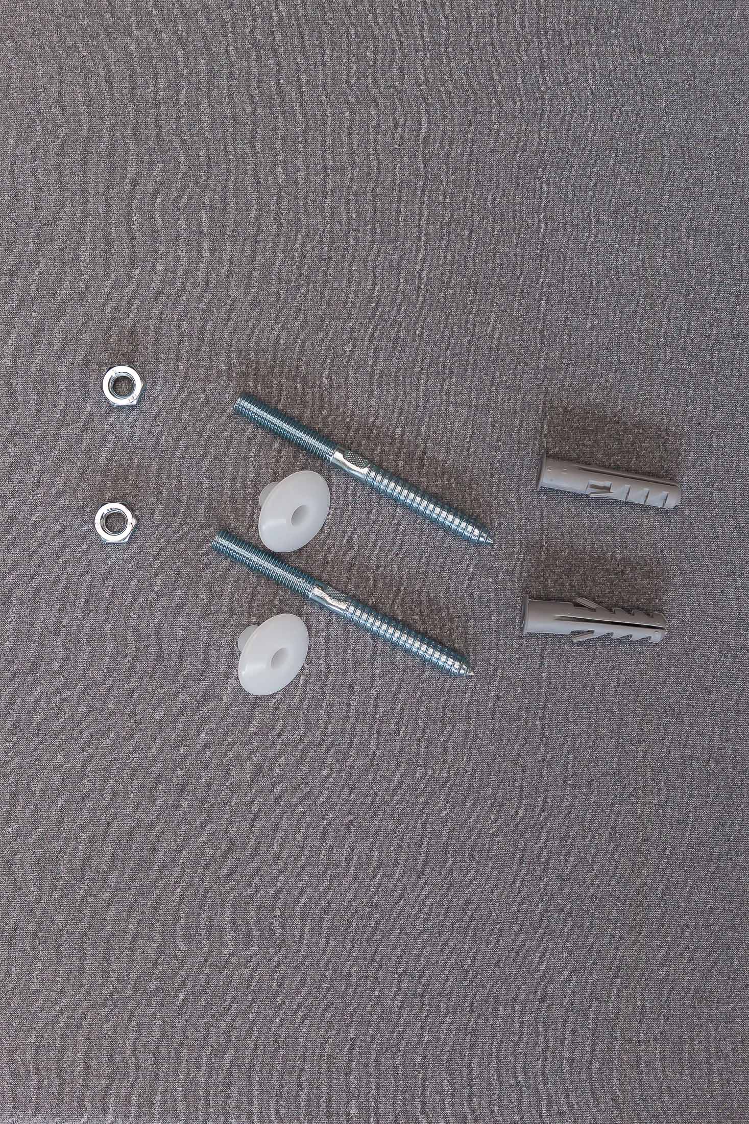 componenti in plastica per fissaggio di chiodi
