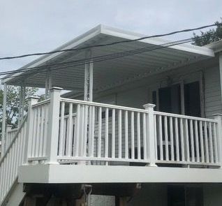 Porch Awning Installation in Maryland. 