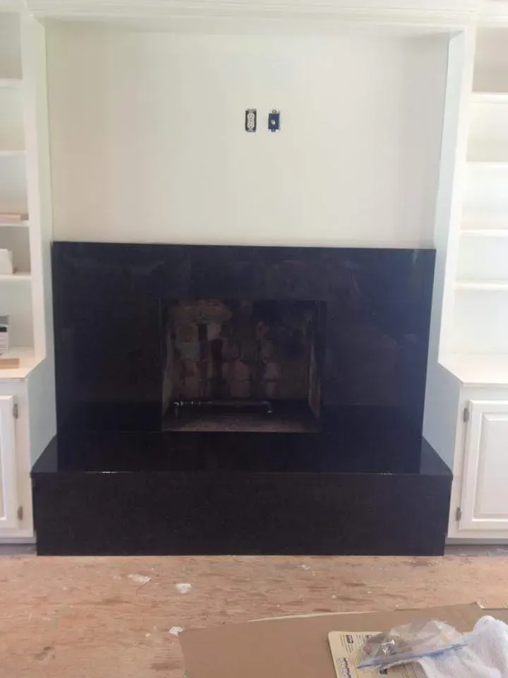 Marble Fireplace — Louisville, KY — ELeet Stone Countertops