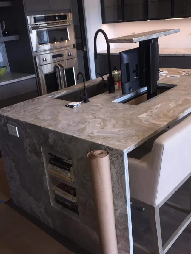 Chair And Countertop — Louisville, KY — ELeet Stone Countertops