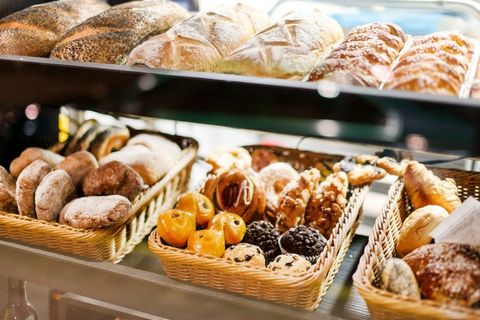 bakery food in store