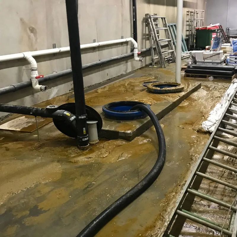 Septic tank pump-out