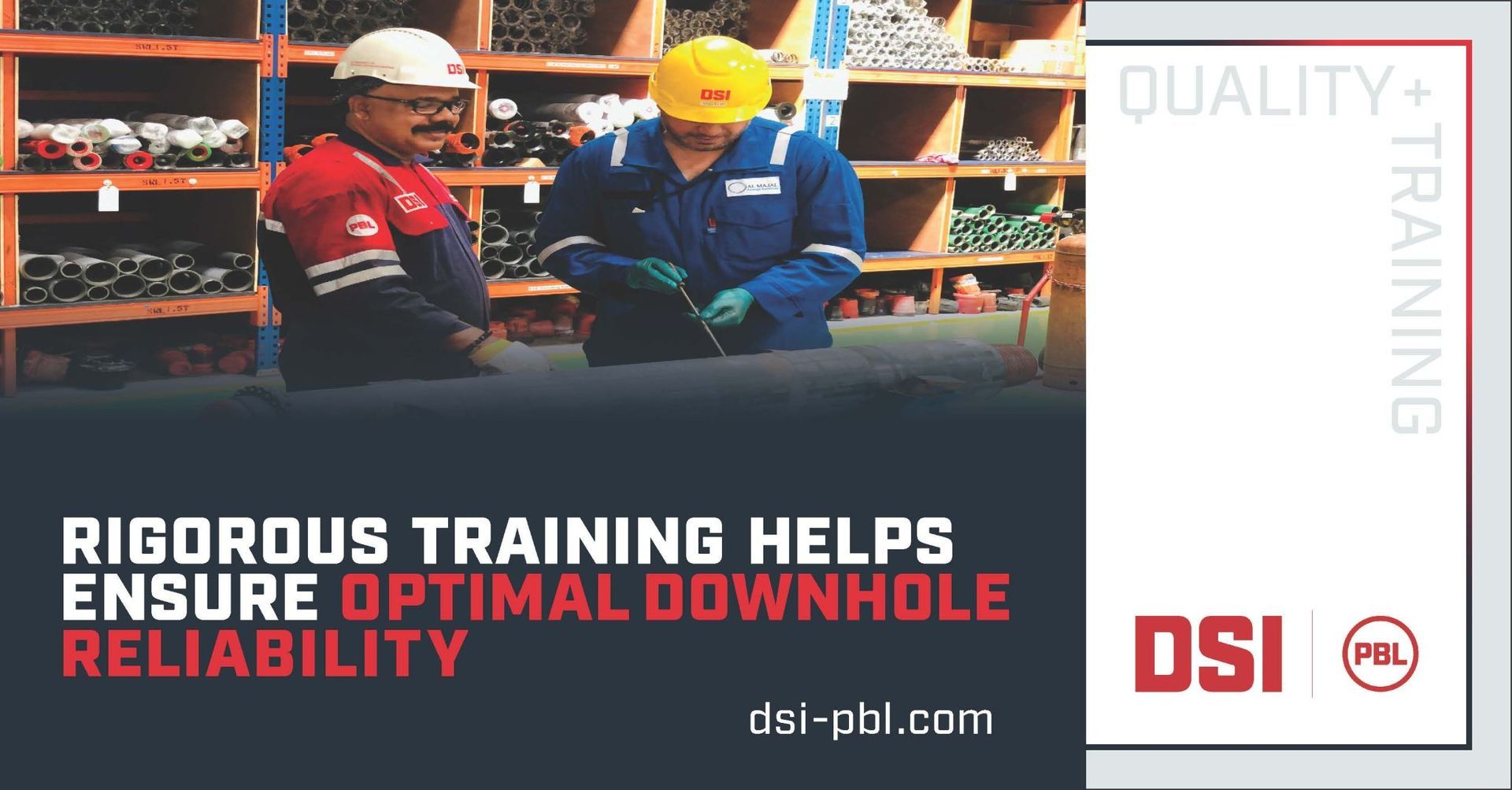 A poster for rigorous training helps ensure optimal downhole reliability