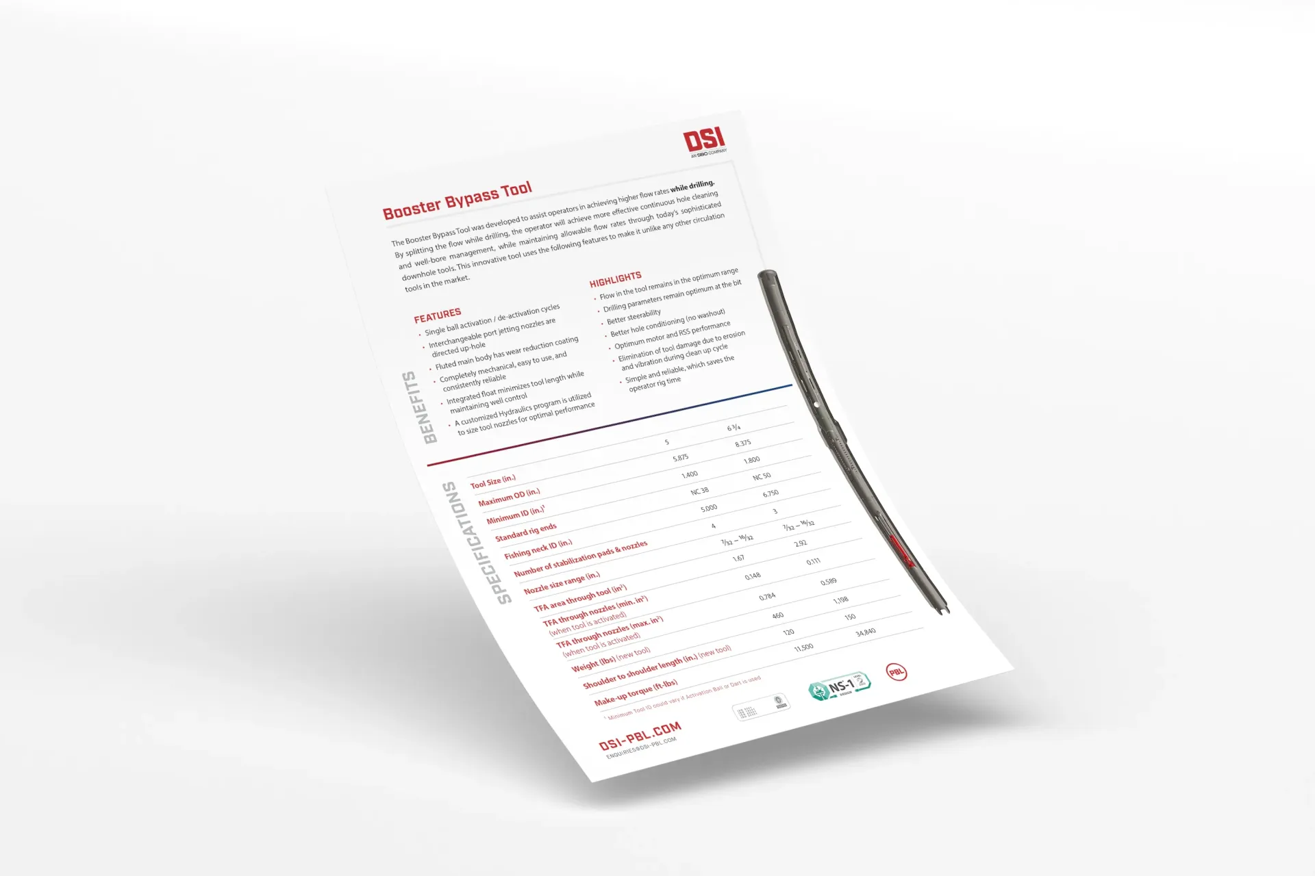 DSI Booster Tool Brochure