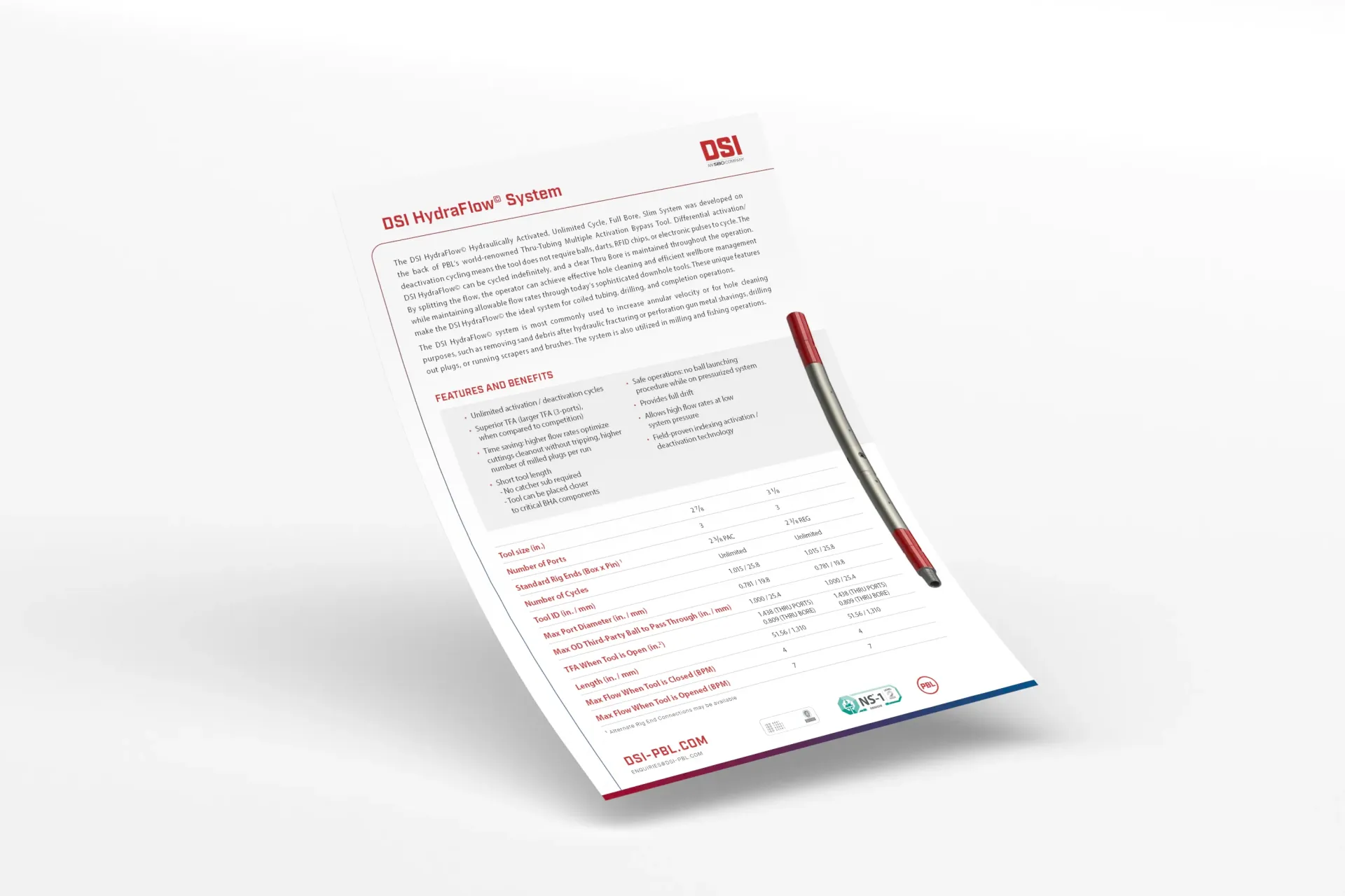 DSI Hydraflow System Document thumbanil