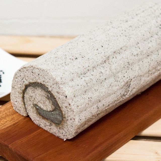 【恬米屋米蛋糕】芝麻豆漿米蛋糕捲