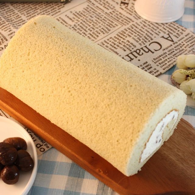 【恬米屋米蛋糕】甘栗米蛋糕捲