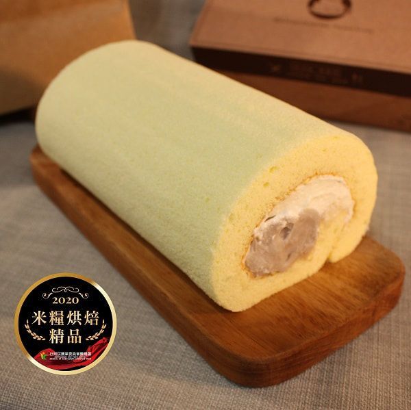 【恬米屋米蛋糕】芋頭生乳米蛋糕捲