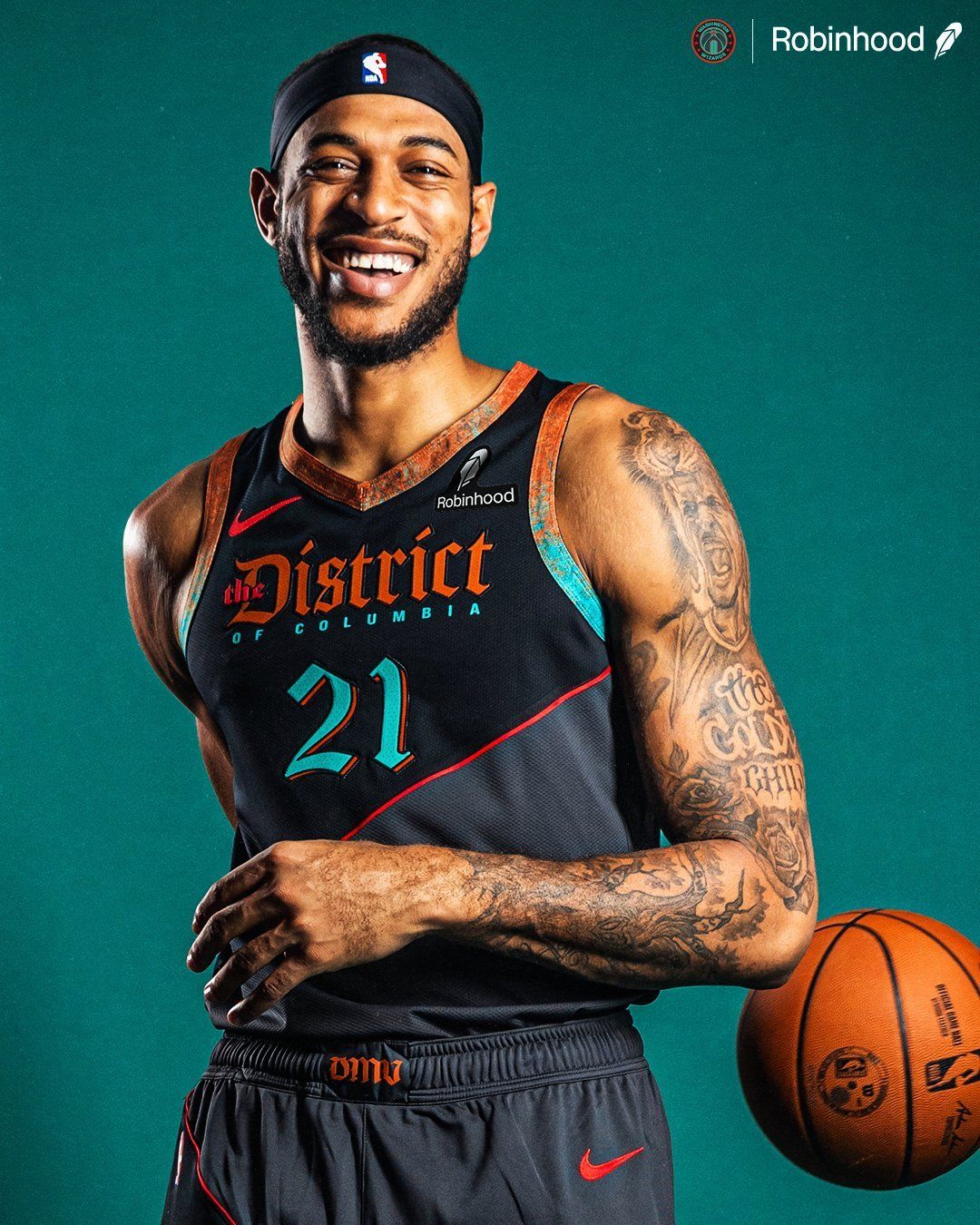 Washington Wizards Boundary Stones Jersey
