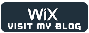Wix logo in white with text 
