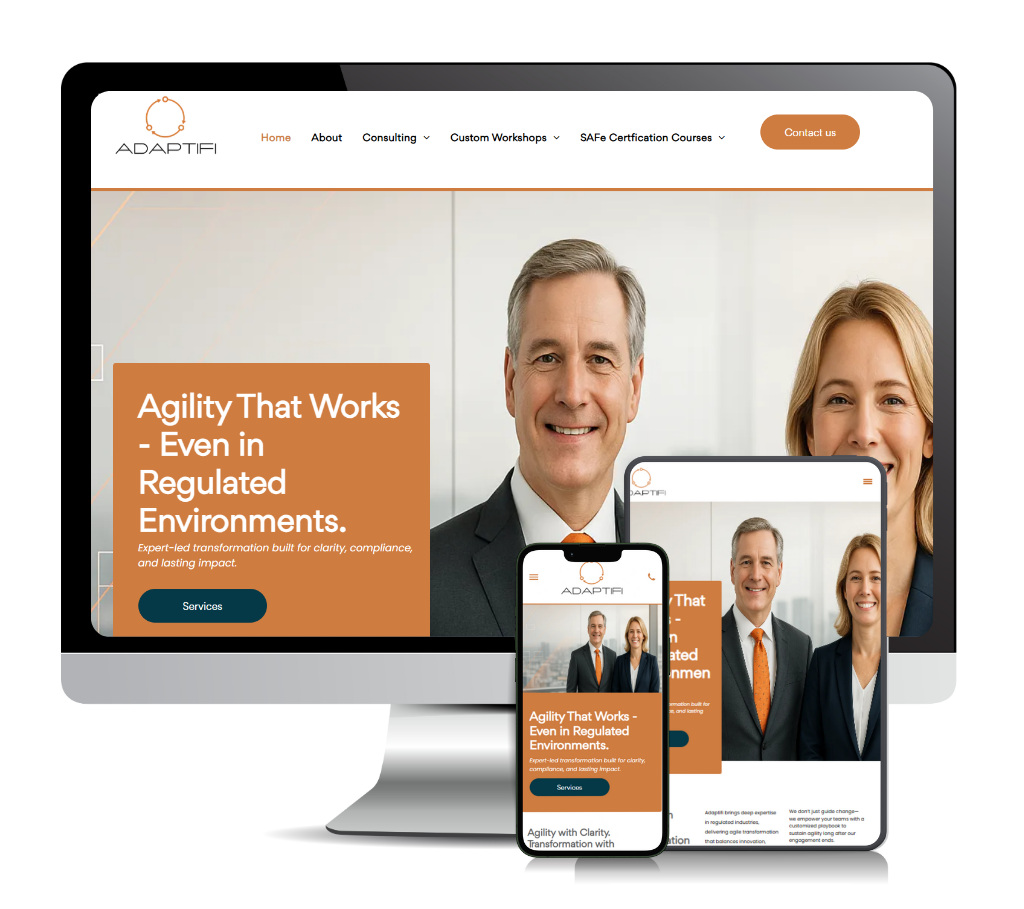 Picture of the different views of Agile Thought Leader Adaptifi.net