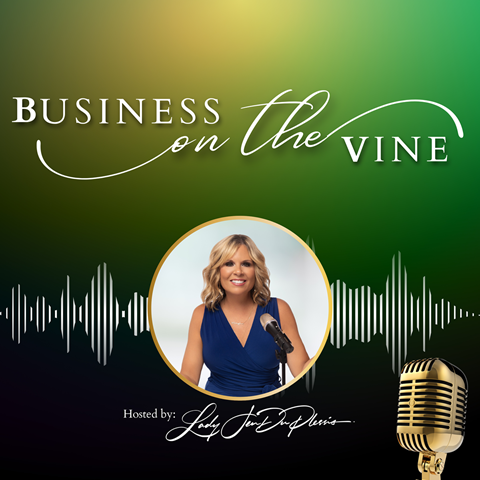 Business on the Vine podcast logo