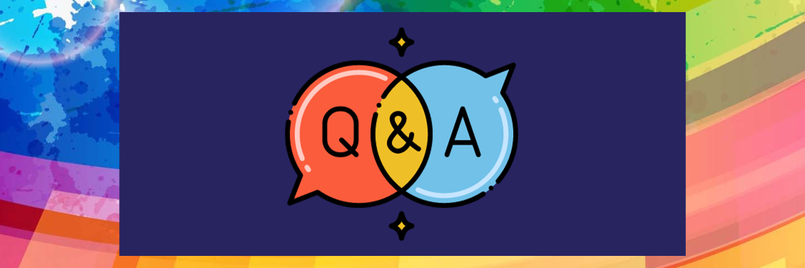 banner image with a Q and A signifying questions and answers.