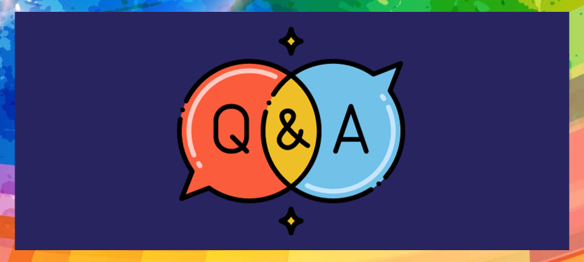 banner image with a Q and A signifying questions and answers.