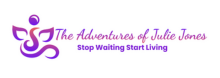 The adventures of julie jones stop waiting start living logo