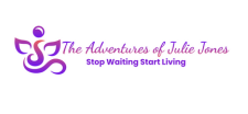 The adventures of julie jones stop waiting start living logo