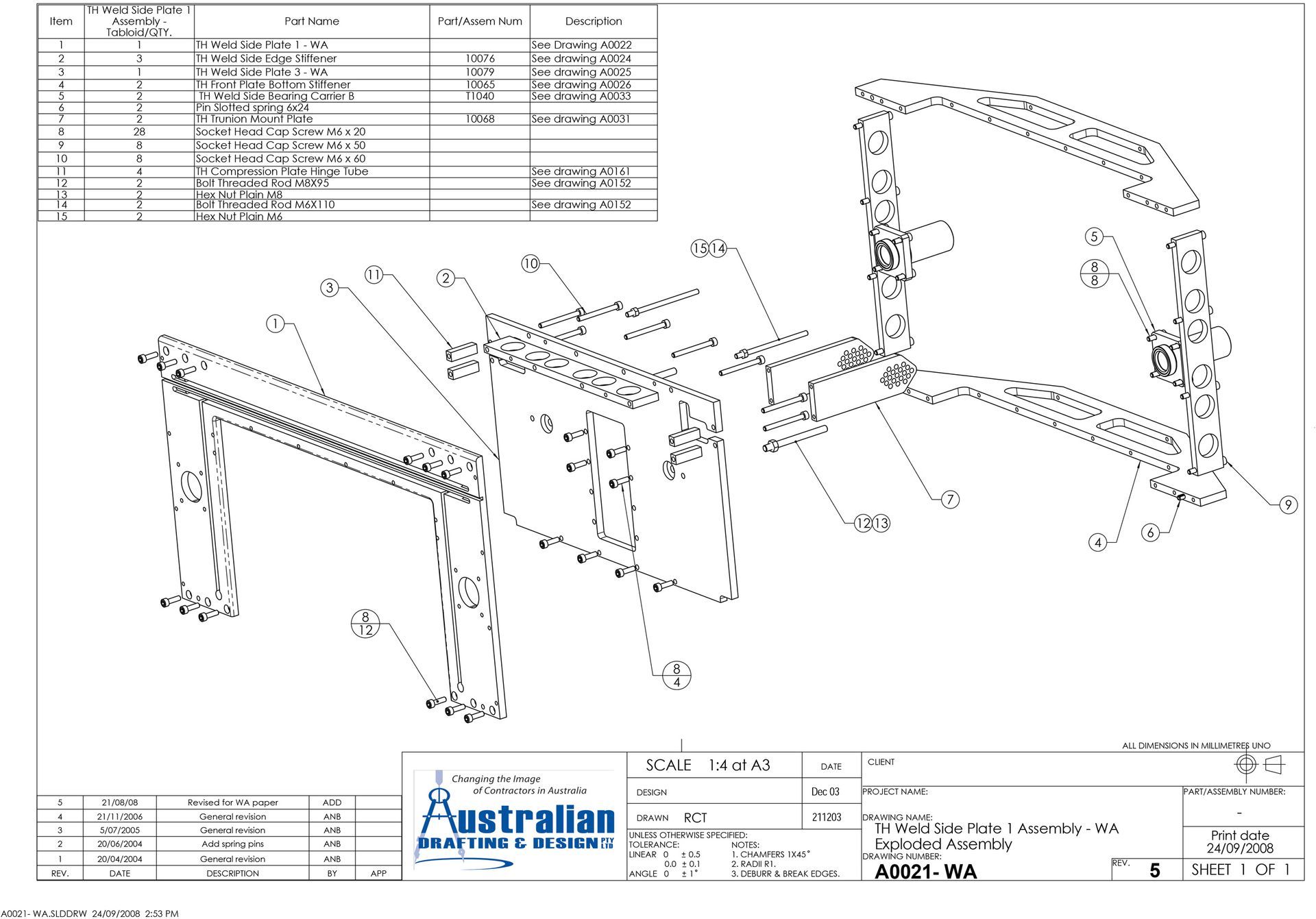 Mechanical Drafting | Australian Drafting & Design Pty Ltd