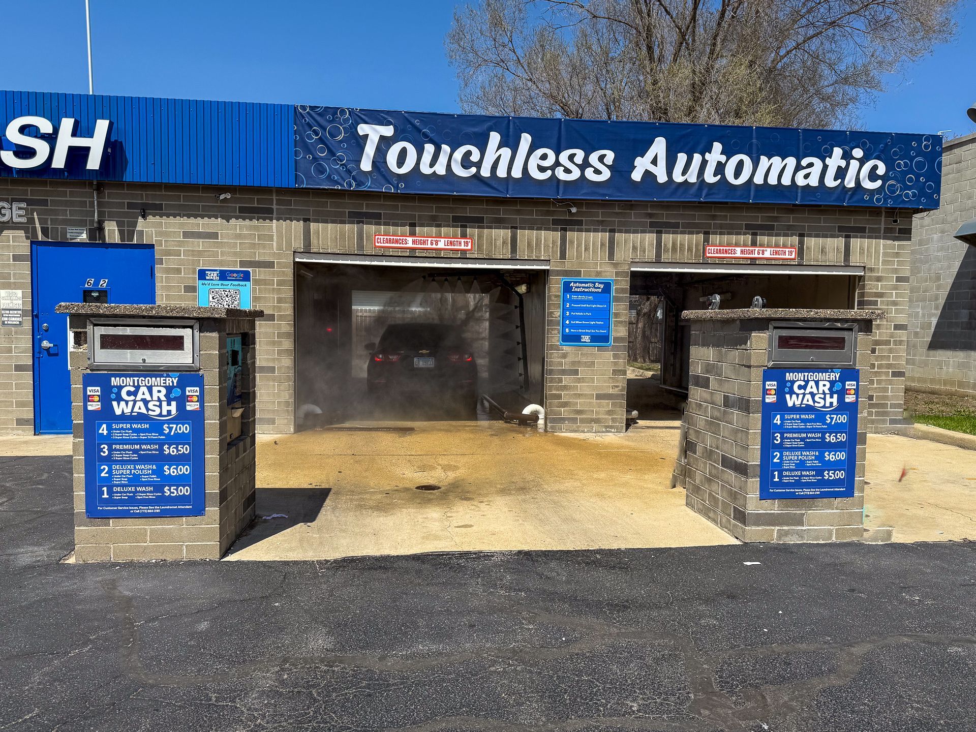 Montgomery Car Wash Touchless Bay Exterior