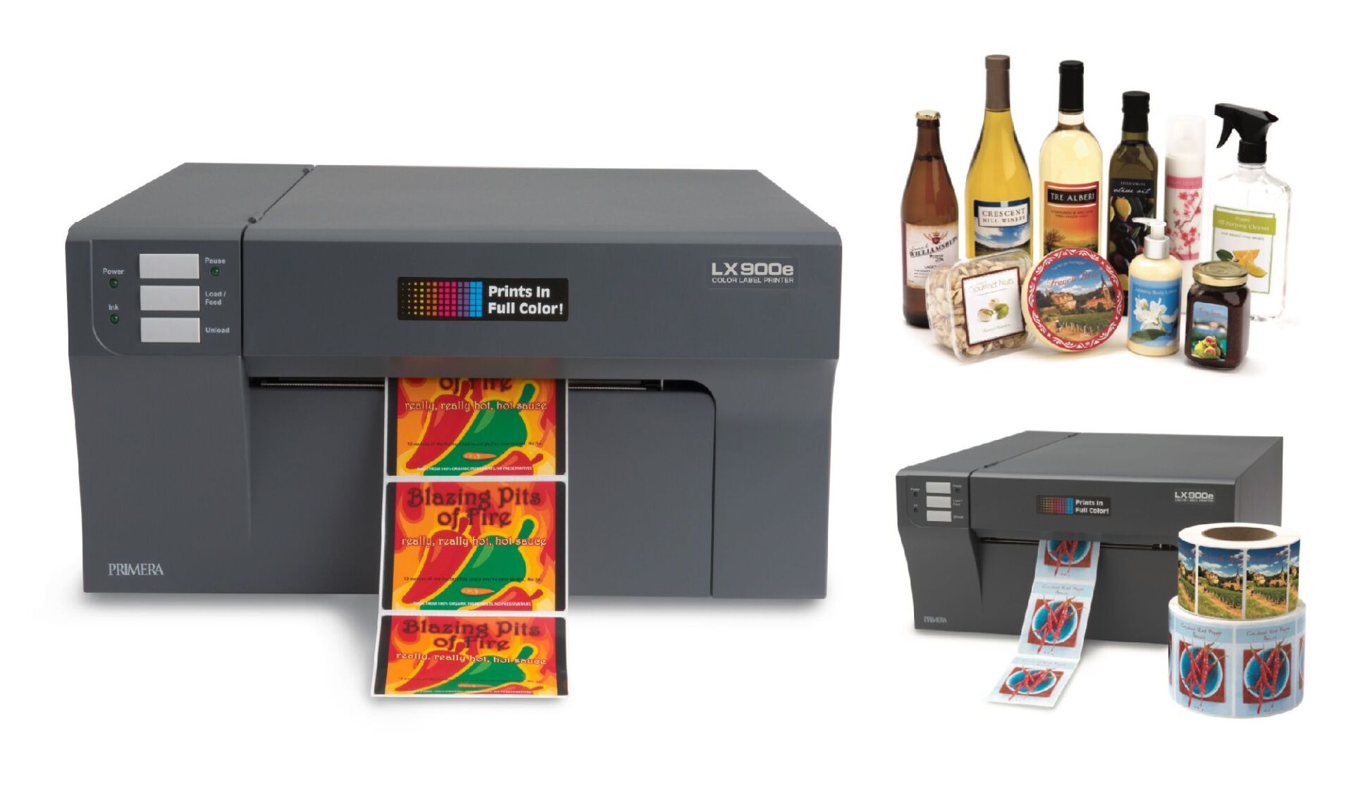 Imprimantes industrielles d'étiquettes couleur