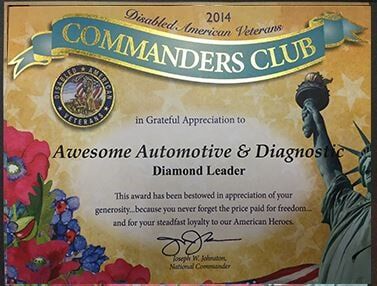 commanders club 2014—auto repair in Oldsmar, FL