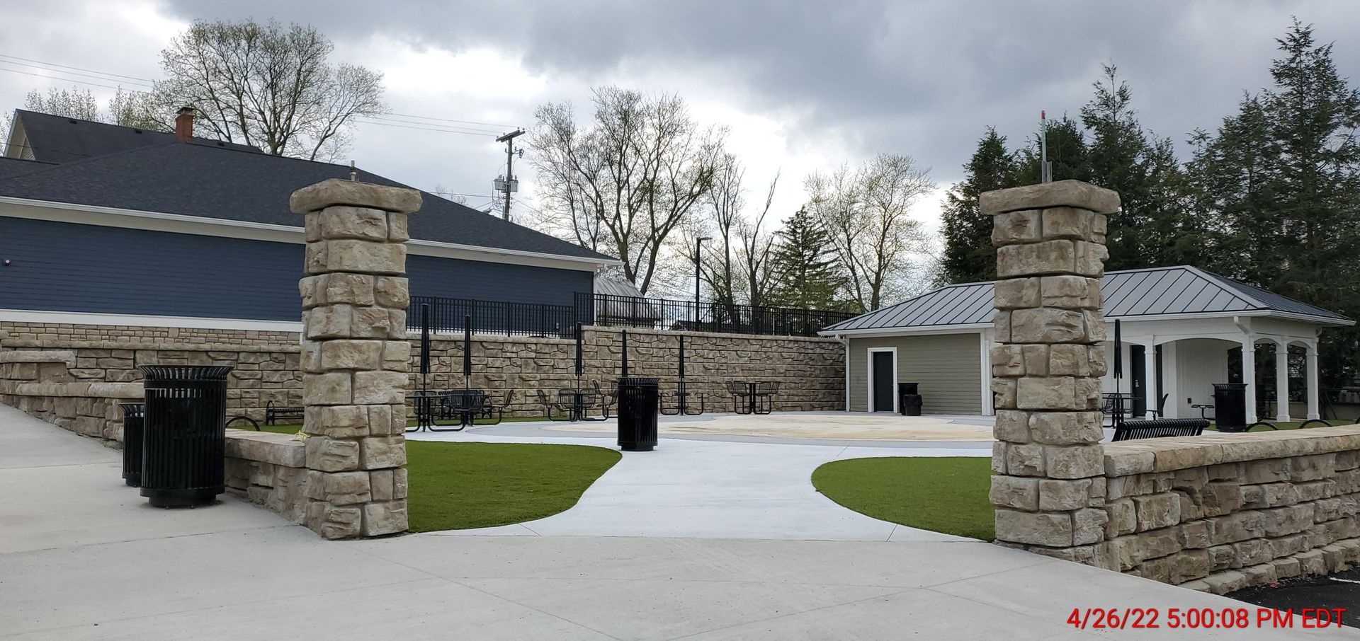 A picture of a house was taken on 4/26/21