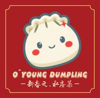 Ming Garden restaurant logo with red text, a wok, and a flame over a bowl