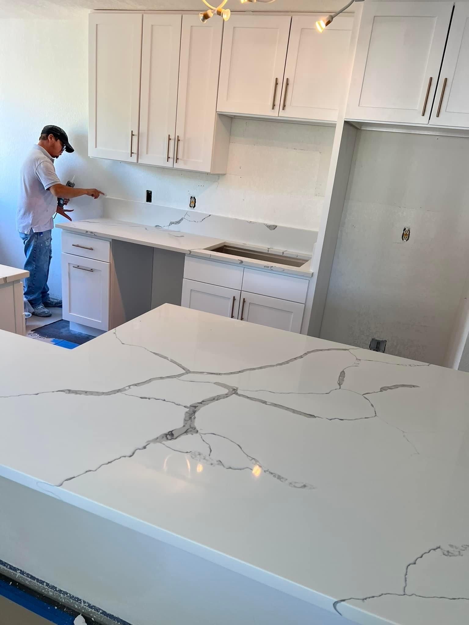kitchen countertop installation