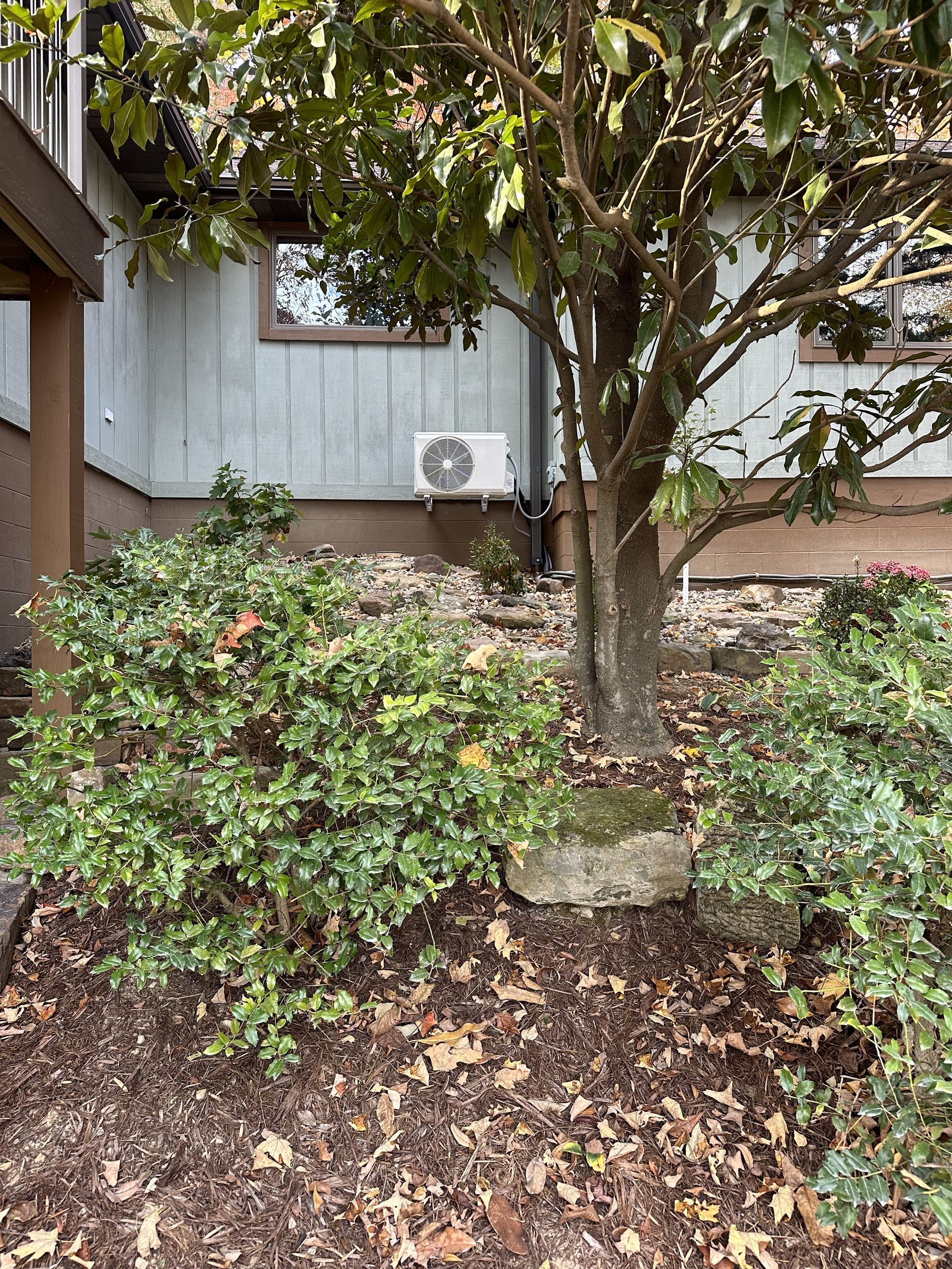 Picture Of Tree With Aircon Behind | Jasper, IN | Hulsman Refrigeration