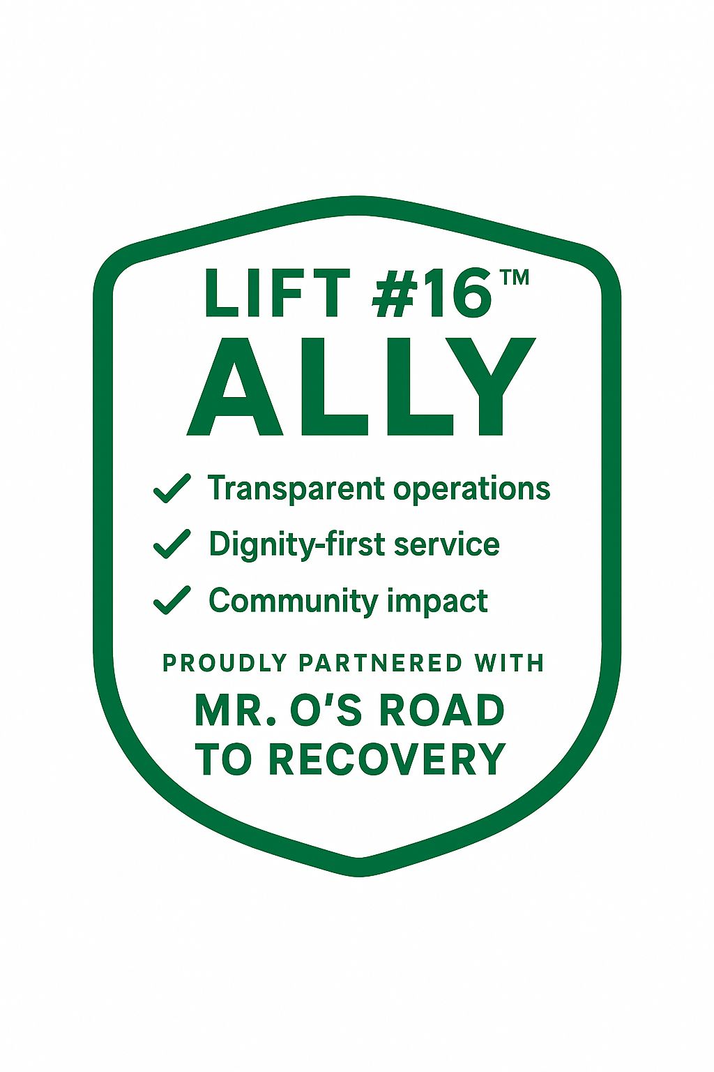 with check marks for 