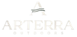 Arterra Outdoors logo with a stylized "A" and wavy lines above the company name.
