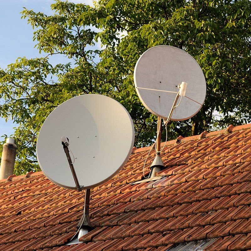 Satellites On Roof