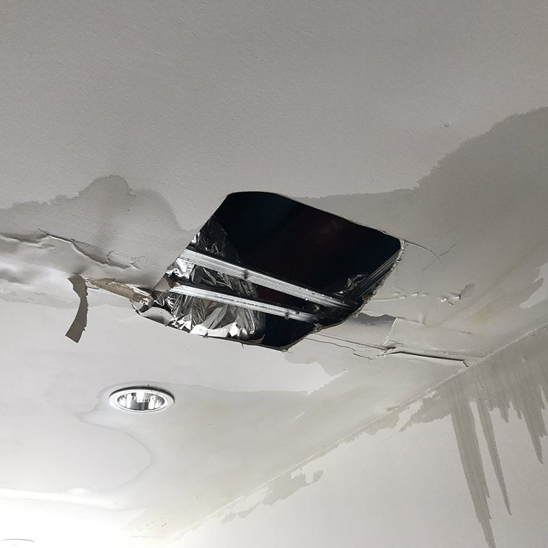 Water Leak On Ceiling