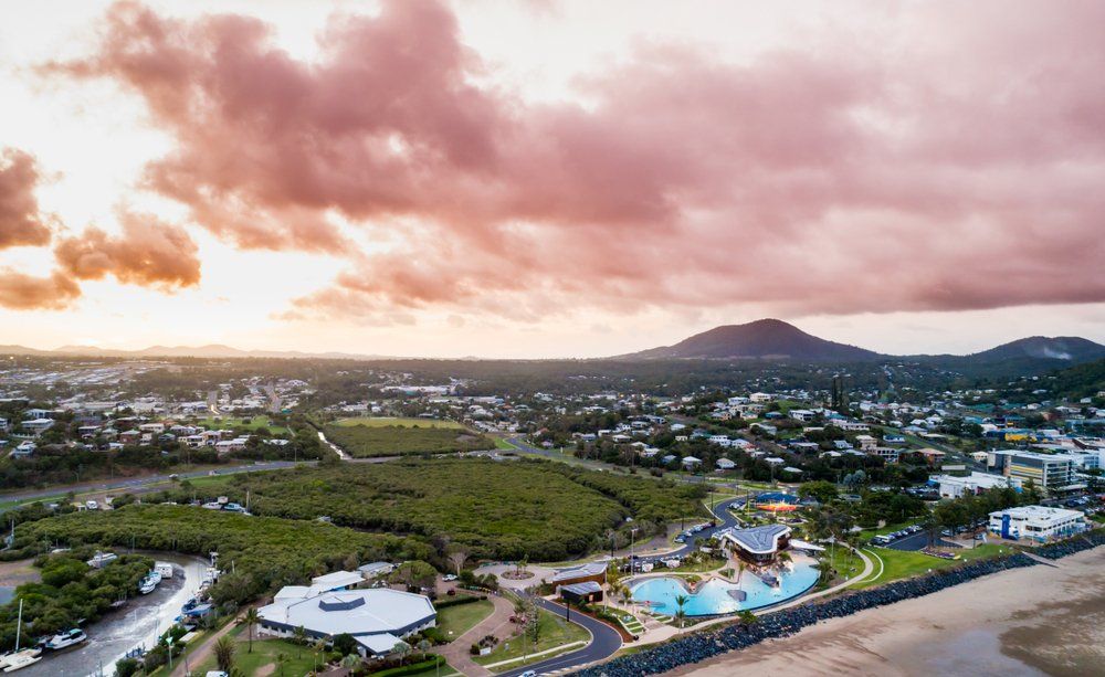 Lagoon Sunset Landscape — Auto Electrical in Rockhampton, QLD
