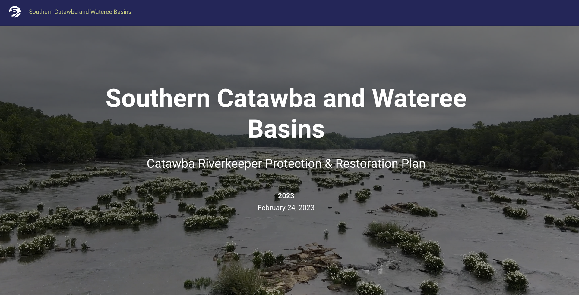 The Catawba Riverkeeper, Southern Catawba and Wateree Basins