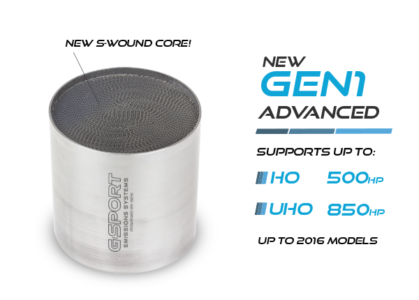 G-Sport Catalytic GEN1 Advanced - NEW