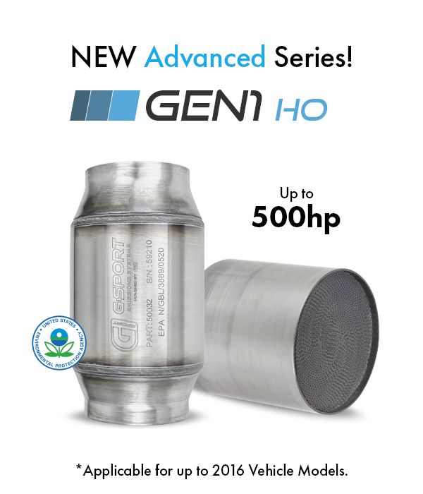 G-Sport GEN1 Advanced HO 50022, 50032, 50002 EPA Verified