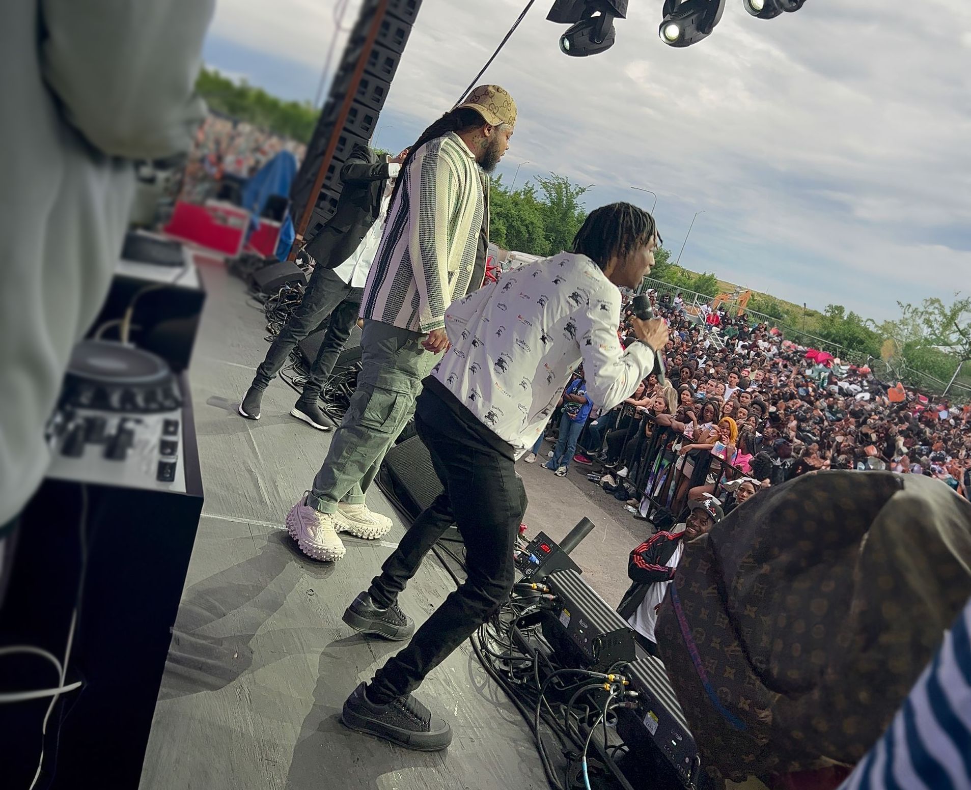 AMG Dolo performing at Rod Wave Concert - Music Festival