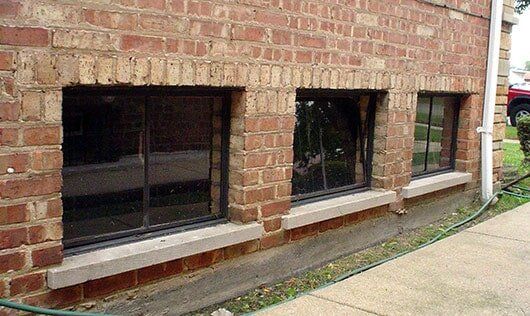 Before - Glass window in Chicago, IL