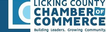 The logo for the licking county chamber of commerce