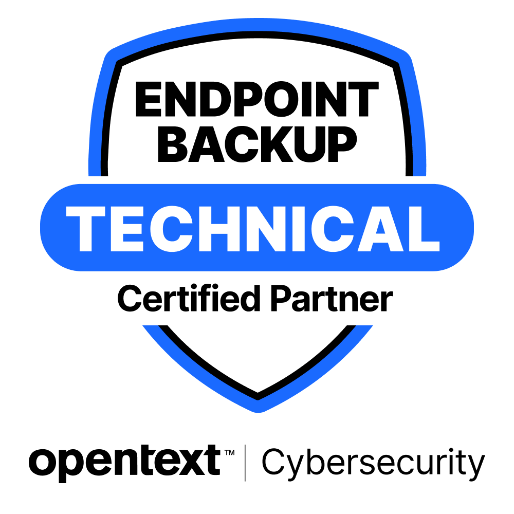Endpoint backup is a technical certified partner of opentext cybersecurity.