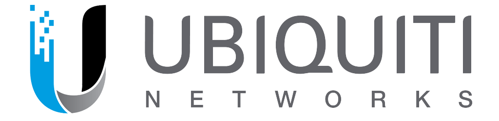 The ubiquiti networks logo is shown on a white background.