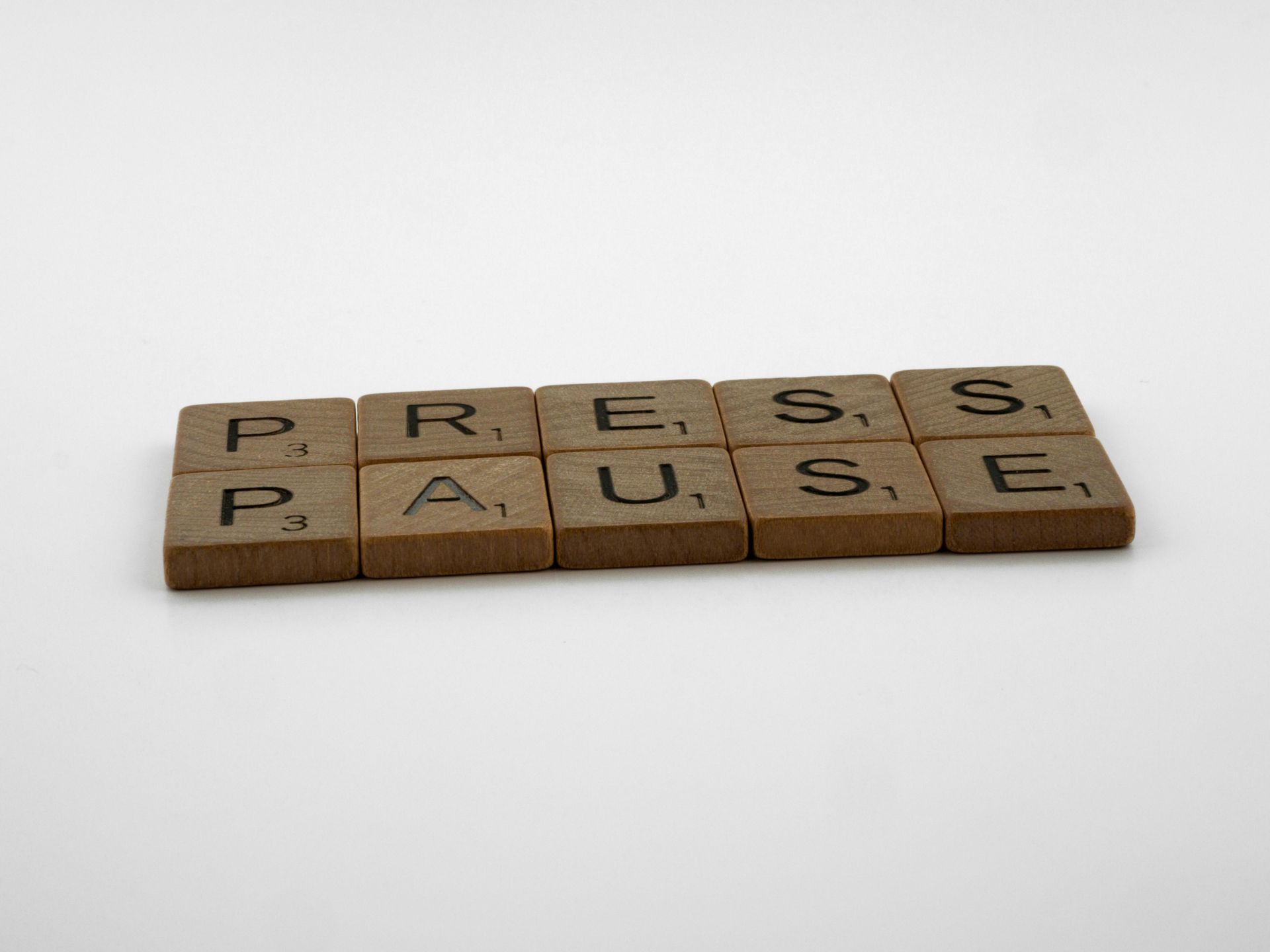 press pause