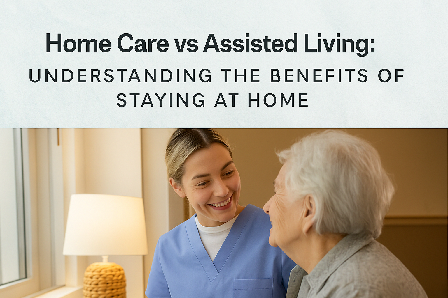Home Care vs. Assisted Living: Understanding the Benefits of Staying at Home