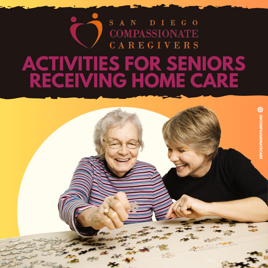 Activities for Seniors Receiving Home Care